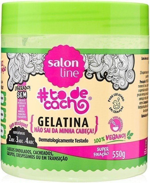 SALON LINE Gelatina #todecacho Não Sai da Minha Cabeça! 1