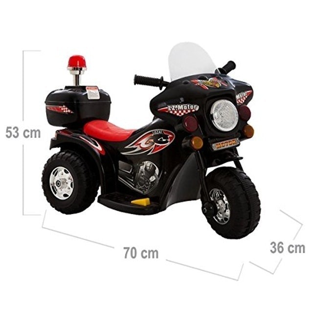 BARZI MOTORS Triciclo Elétrico Infantil BZ Cycle 6 V 4